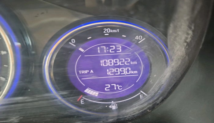 2017 Honda Amaze 1.2L I-VTEC SX, Petrol, Manual, 1,08,922 km, interior