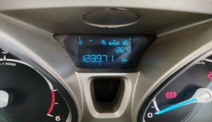 2016 Ford Ecosport TITANIUM+ 1.5L DIESEL, Diesel, Manual, 1,23,971 km, interior