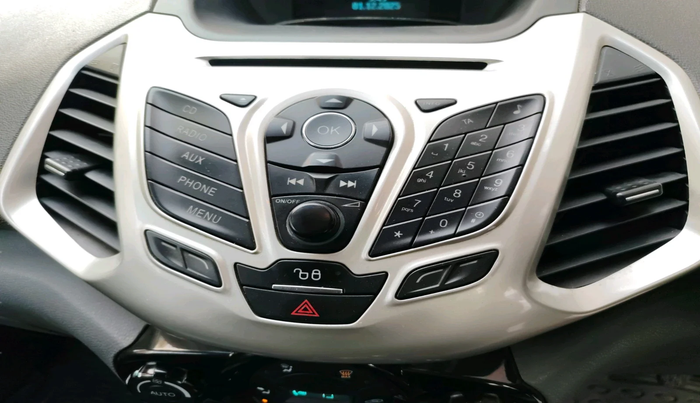 2016 Ford Ecosport TITANIUM+ 1.5L DIESEL, Diesel, Manual, 1,23,971 km, interior