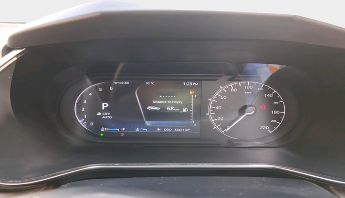 2021 Tata Harrier XZA 2.0L, Diesel, Automatic, 53,471 km, interior