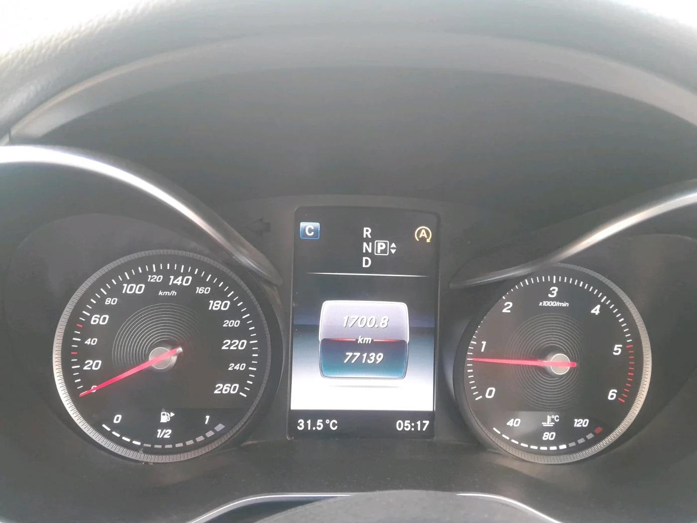 2014 Mercedes Benz C Class C 220 CDI AVANTGARDE, Diesel, Automatic, 77,139 km, interior