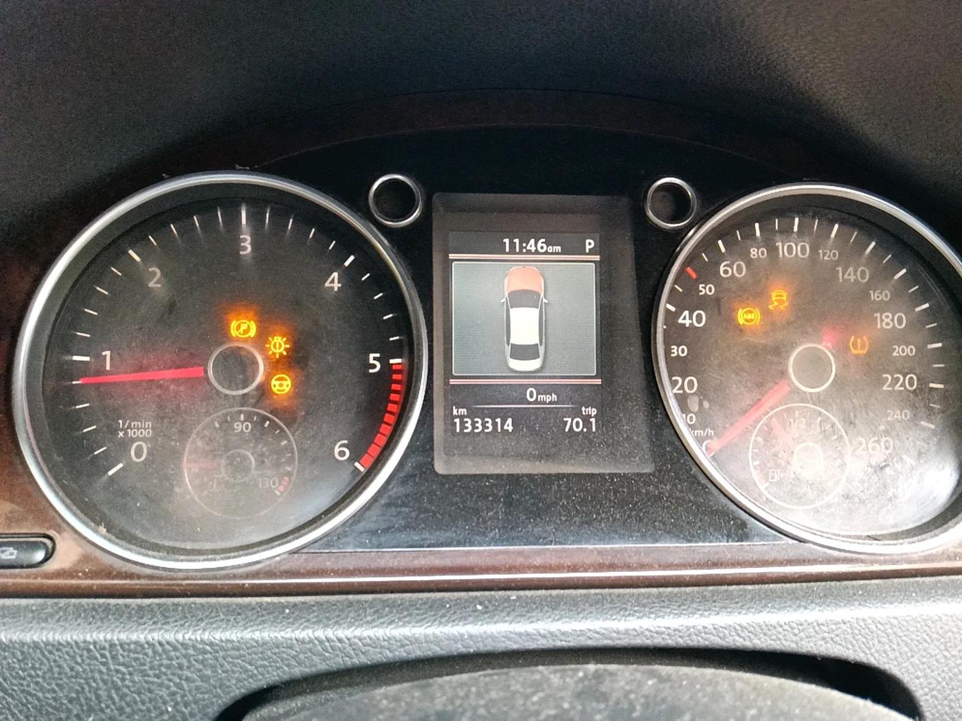 2012 Volkswagen Passat HIGHLINE DSG, Diesel, Automatic, 1,33,314 km, interior