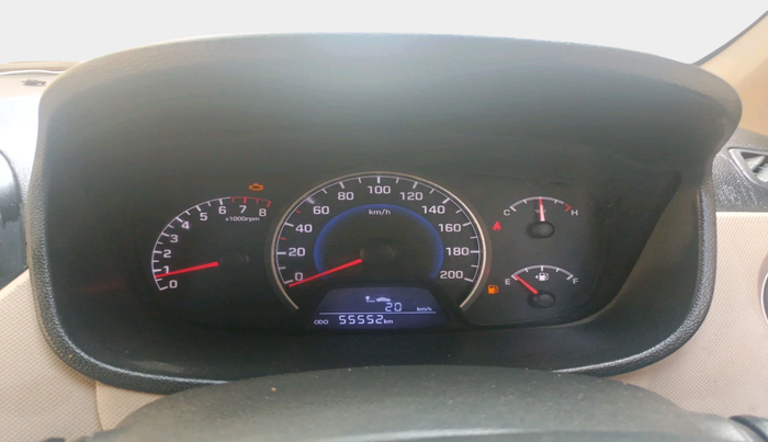 2017 Hyundai Grand i10 SPORTZ 1.2 KAPPA VTVT, CNG, Manual, 55,552 km, interior