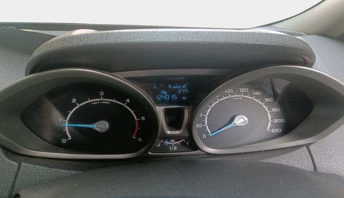 2014 Ford Ecosport TITANIUM 1.5L DIESEL, Diesel, Manual, 1,24,015 km, interior