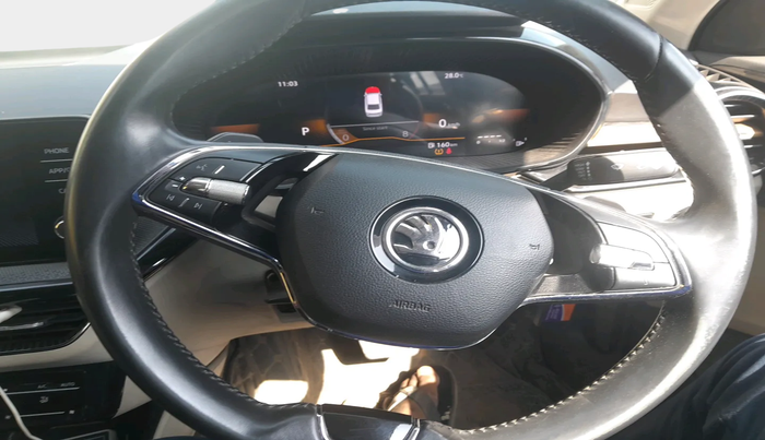 2023 Skoda SLAVIA STYLE 1.0L TSI AT, Petrol, Automatic, 38,314 km, interior