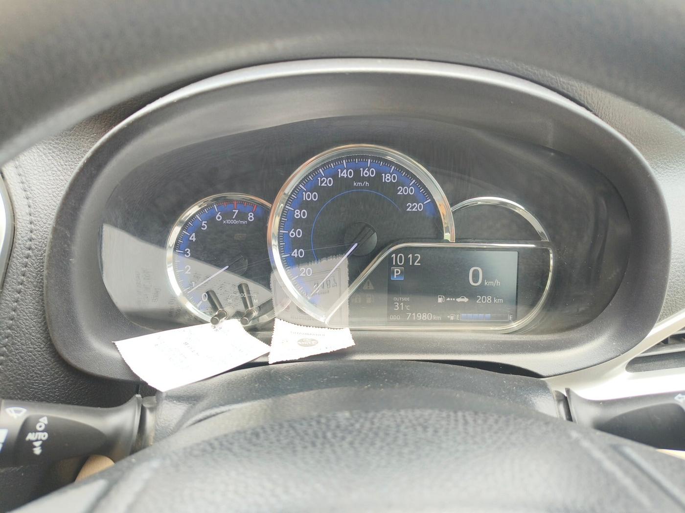 2018 Toyota YARIS V CVT, Petrol, Automatic, 71,980 km, interior