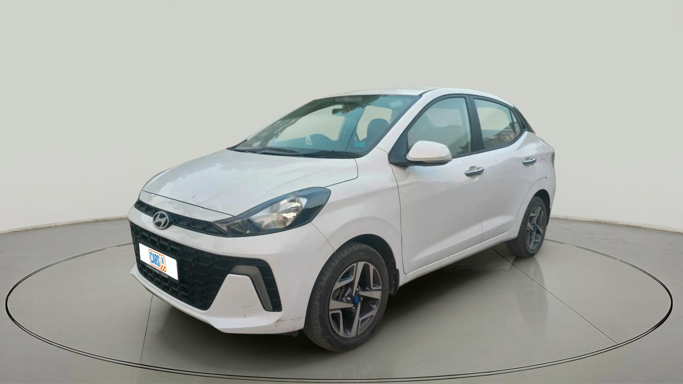 2024 Hyundai AURA SX 1.2 CNG, Petrol, Manual, 16,998 km, exterior