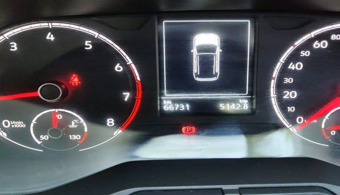 2022 Volkswagen TAIGUN HIGHLINE 1.0 TSI MT, Petrol, Manual, 66,731 km, interior