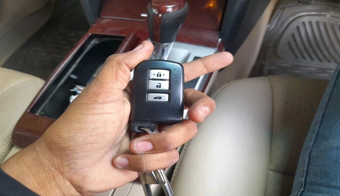 2012 Toyota Camry 2.5L AT, Petrol, Automatic, 2,08,943 km, interior