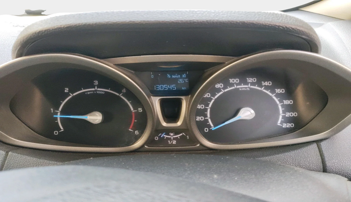 2014 Ford Ecosport TITANIUM 1.5L DIESEL, Diesel, Manual, 1,30,545 km, interior