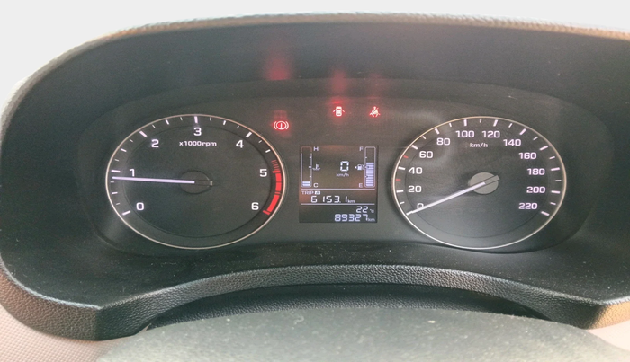 2019 Hyundai Creta E PLUS 1.4 DIESEL, Diesel, Manual, 89,327 km, interior