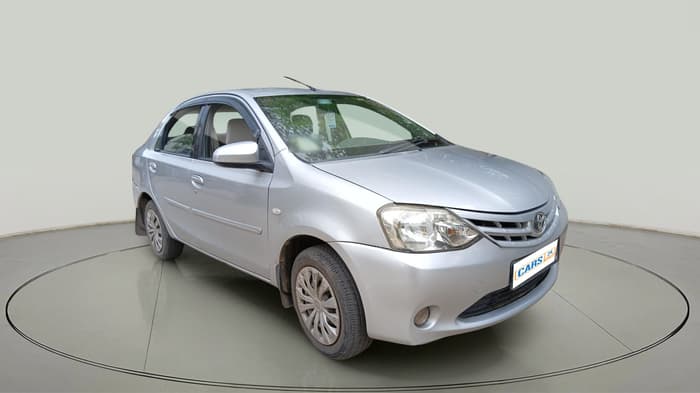 2014 Toyota Etios G, Petrol, Manual, 76,500 km, exterior