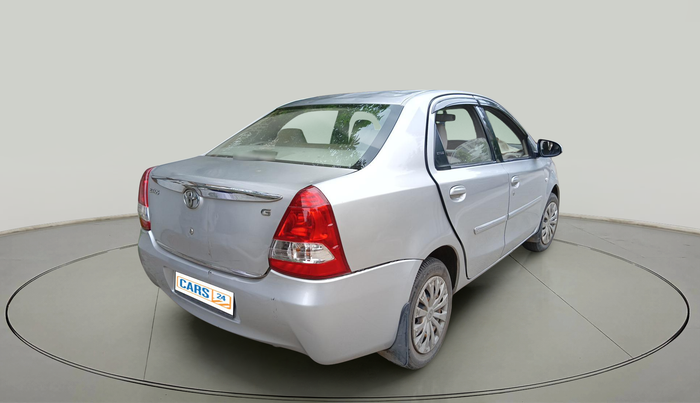 2014 Toyota Etios G, Petrol, Manual, 76,321 km, exterior