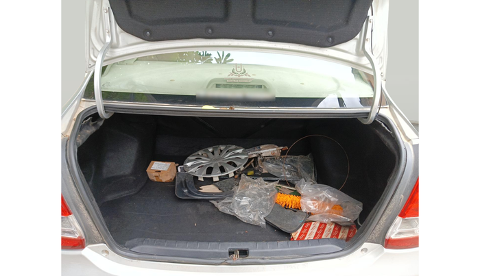 2014 Toyota Etios G, Petrol, Manual, 76,321 km, exterior