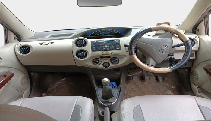 2014 Toyota Etios G, Petrol, Manual, 76,321 km, interior