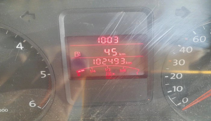 2012 Volkswagen Vento HIGHLINE DIESEL 1.6, Diesel, Manual, 1,02,493 km, interior