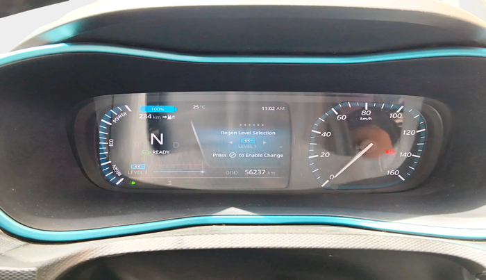 2022 Tata NEXON EV XZ PLUS, Electric, Automatic, 56,237 km, interior