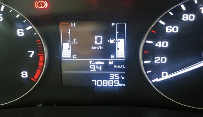 2018 Hyundai Creta SX 1.6 PETROL, Petrol, Manual, 70,889 km, interior