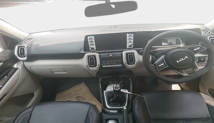 2024 KIA SONET HTX 1.5 DIESEL MT, Diesel, Manual, 11,258 km, interior