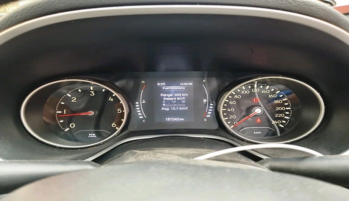 2017 Jeep Compass LONGITUDE (O) 2.0 DIESEL, Diesel, Manual, 1,81,043 km, interior