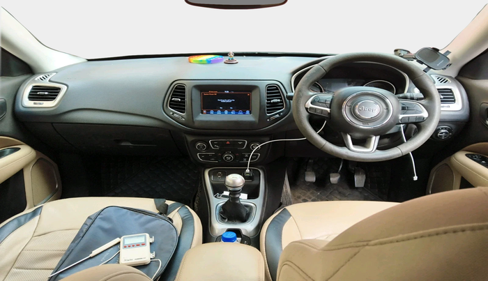 2017 Jeep Compass LONGITUDE (O) 2.0 DIESEL, Diesel, Manual, 1,81,043 km, interior