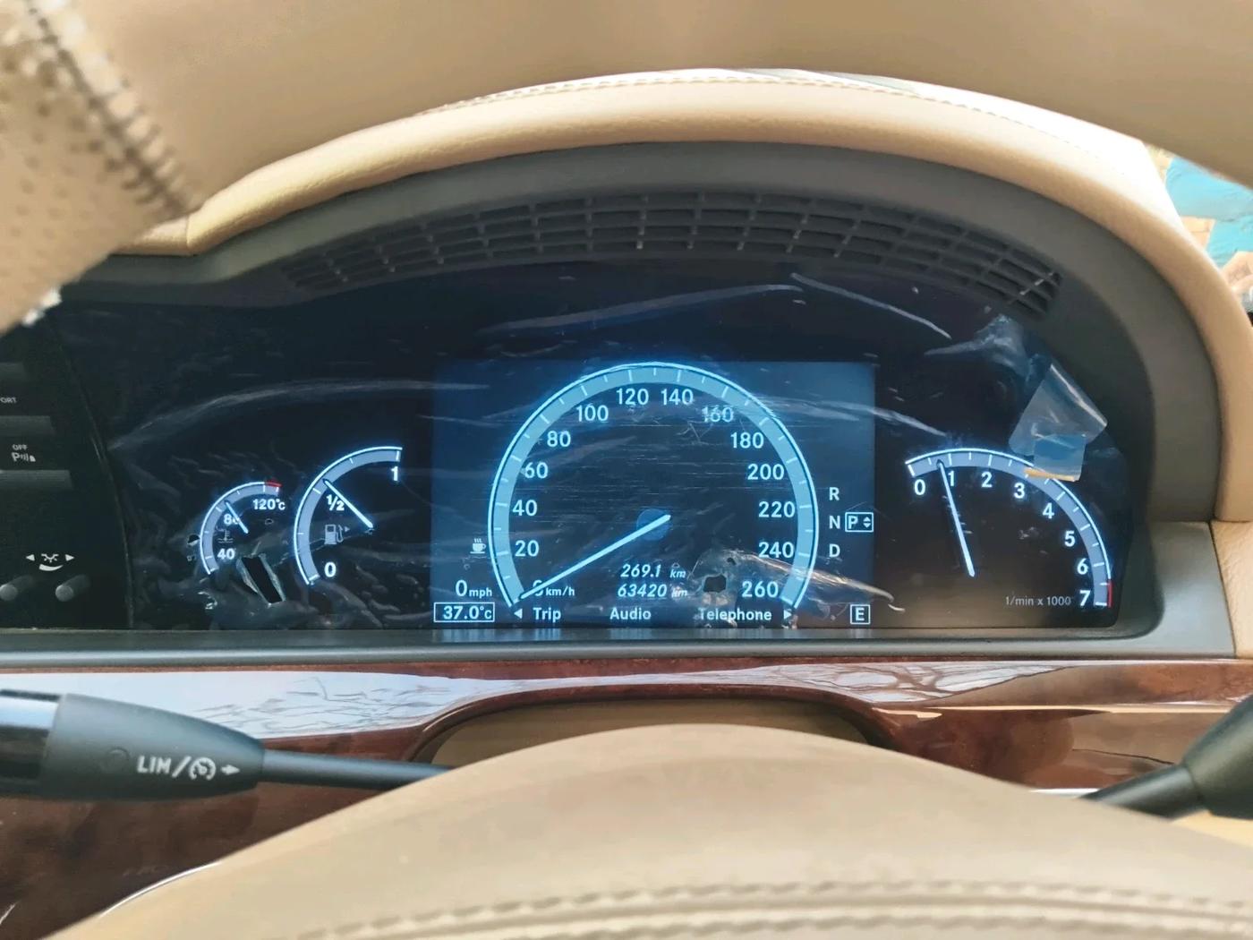2011 Mercedes Benz S Class 350 L, Petrol, Automatic, 63,420 km, interior