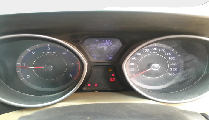 2012 Hyundai New Elantra 1.6 CRDI, Diesel, Manual, 1,46,892 km, interior