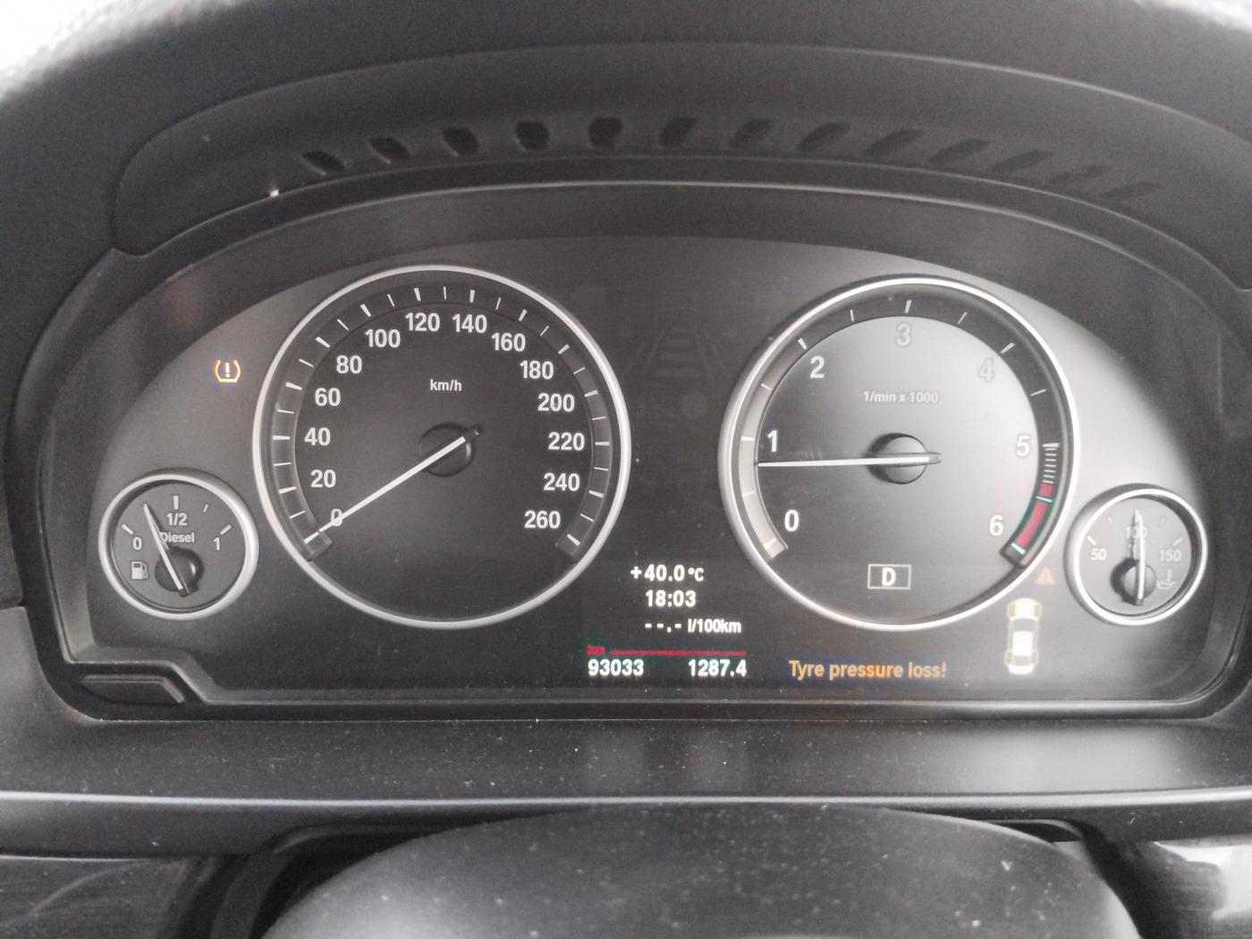 2012 BMW 5 Series 520D 2.0, Diesel, Automatic, 93,033 km, interior