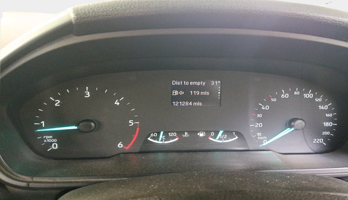 2018 Ford Ecosport TREND+ 1.5L DIESEL, Diesel, Manual, 1,21,284 km, interior