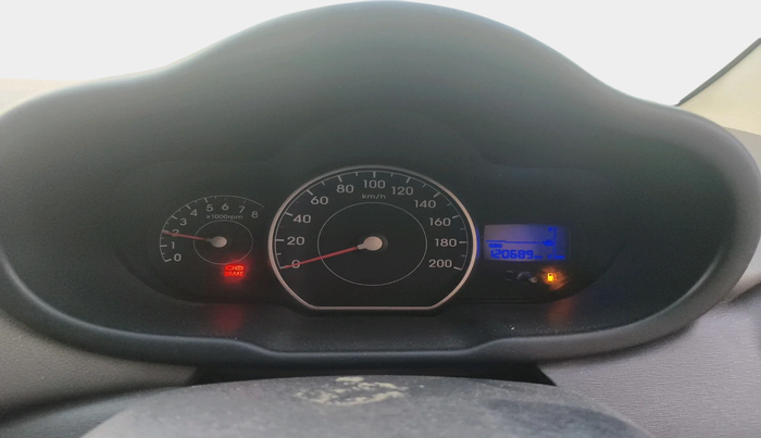 2011 Hyundai i10 MAGNA 1.1, Petrol, Manual, 1,20,689 km, interior