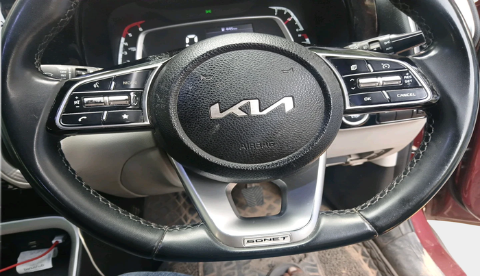 2022 KIA SONET HTX 1.5, Diesel, Manual, 76,138 km, interior