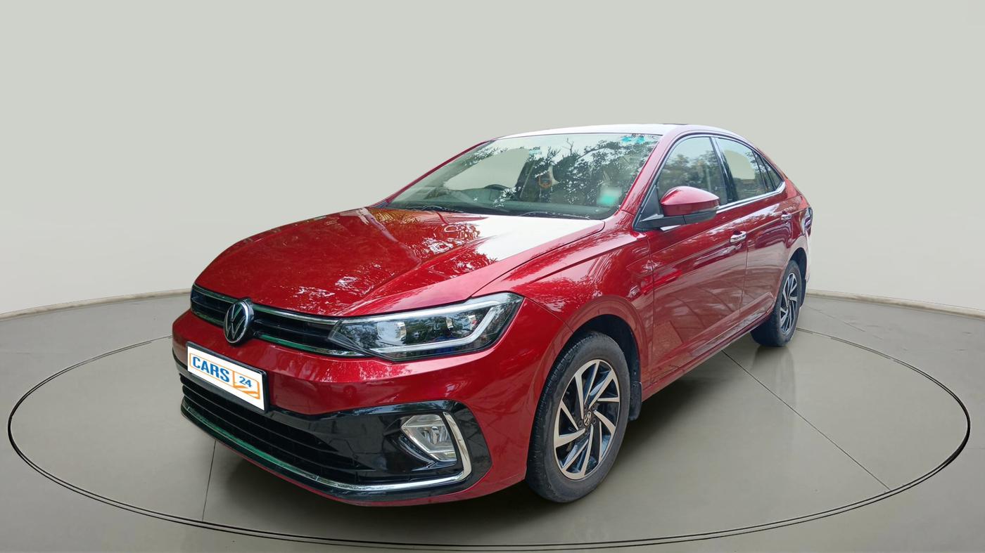 2022 Volkswagen VIRTUS TOPLINE TSI 1.0 AT, Petrol, Automatic, 28,361 km, exterior