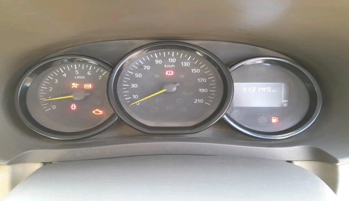 2015 Renault Lodgy 85 PS RXL, Diesel, Manual, 1,13,149 km, interior