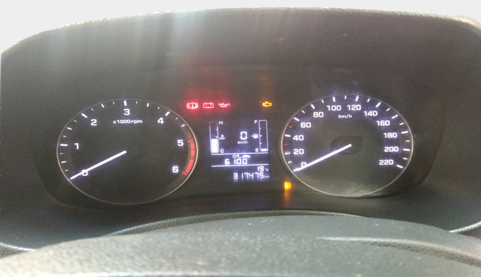 2015 Hyundai Creta SX 1.6 DIESEL, Diesel, Manual, 3,17,475 km, interior