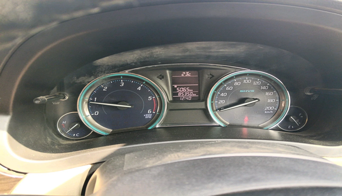 2016 Maruti Ciaz ZDI SHVS, Diesel, Manual, 85,350 km, interior