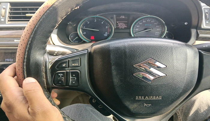 2016 Maruti Ciaz ZDI SHVS, Diesel, Manual, 85,350 km, interior