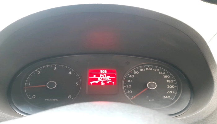 2013 Volkswagen Vento HIGHLINE DIESEL 1.6, Diesel, Manual, 82,749 km, interior