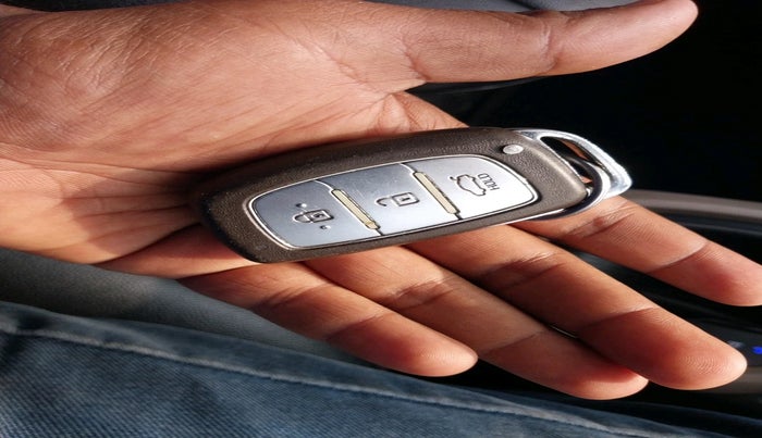 2017 Hyundai Grand i10 ASTA (O) AT 1.2 KAPPA VTVT, Petrol, Automatic, 80,991 km, interior