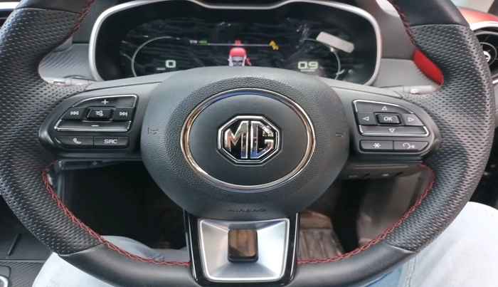 2024 MG ASTOR  SMART BLACK STORM EDITION CVT, Petrol, Automatic, 6,507 km, interior