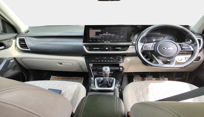 2019 KIA SELTOS HTX PLUS 1.5 DIESEL, Diesel, Manual, 1,23,347 km, interior