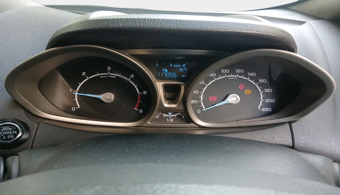 2017 Ford Ecosport TITANIUM 1.5L DIESEL, Diesel, Manual, 1,17,056 km, interior