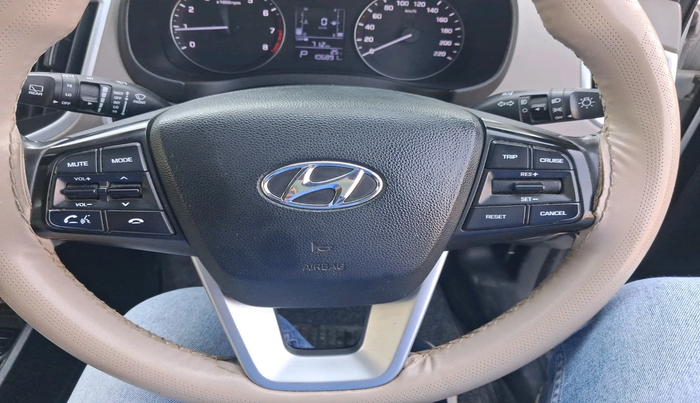 2018 Hyundai Creta SX AT 1.6 PETROL, Petrol, Automatic, 1,06,891 km, interior