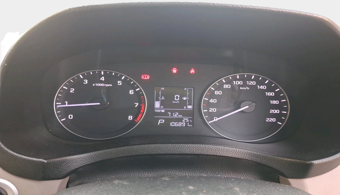 2018 Hyundai Creta SX AT 1.6 PETROL, Petrol, Automatic, 1,06,891 km, interior