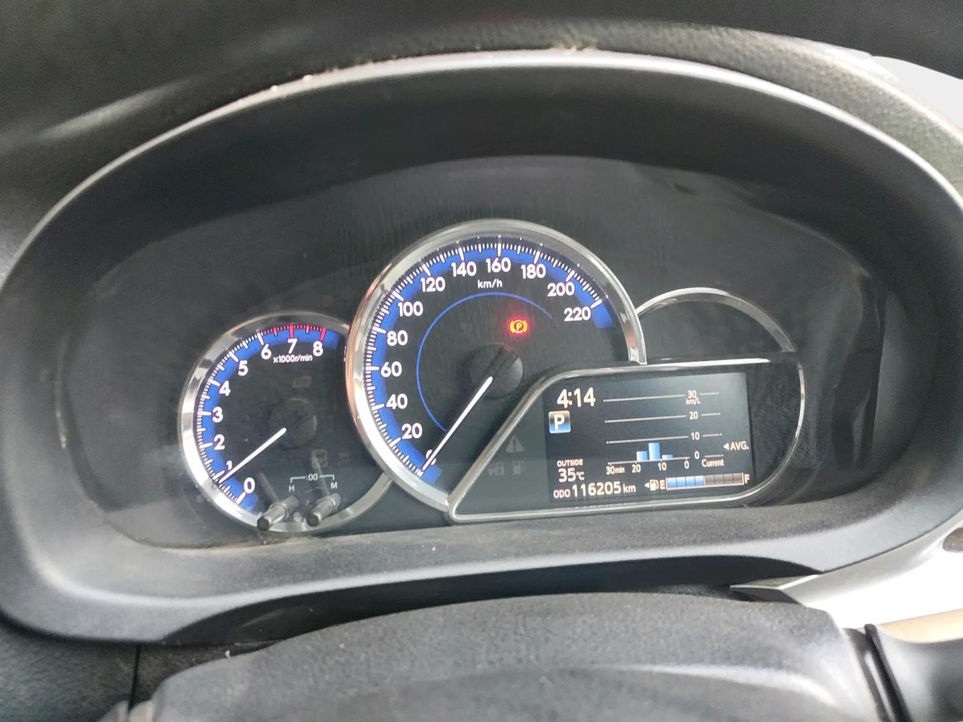 2018 Toyota YARIS V CVT, Petrol, Automatic, 1,16,205 km, interior