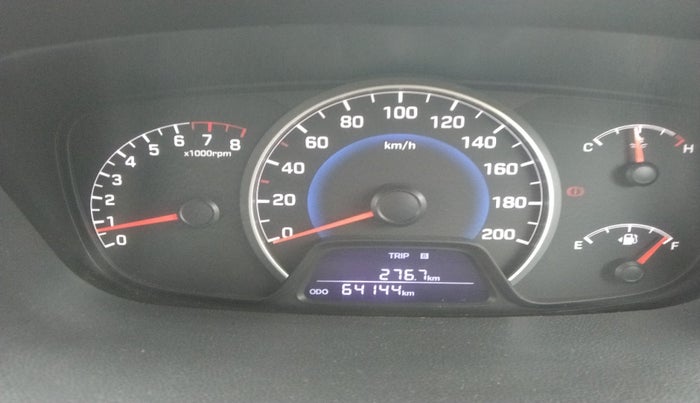 2016 Hyundai Grand i10 SPORTZ 1.2 KAPPA VTVT, Petrol, Manual, 64,144 km, interior