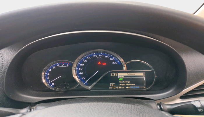 2018 Toyota YARIS V MT, Petrol, Manual, 1,07,396 km, interior