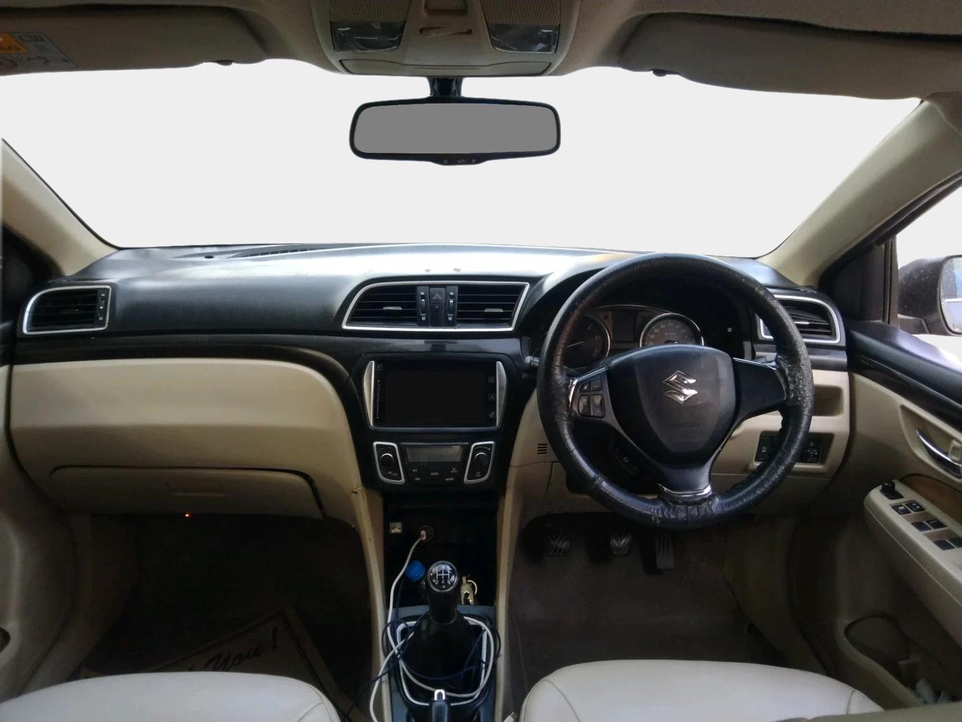 2016 Maruti Ciaz ZDI+ SHVS, Diesel, Manual, 80,096 km, interior