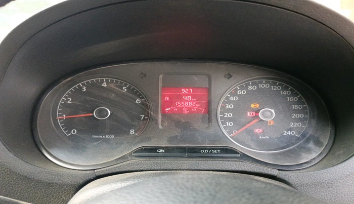 2011 Volkswagen Polo HIGHLINE1.2L, Petrol, Manual, 1,55,882 km, interior