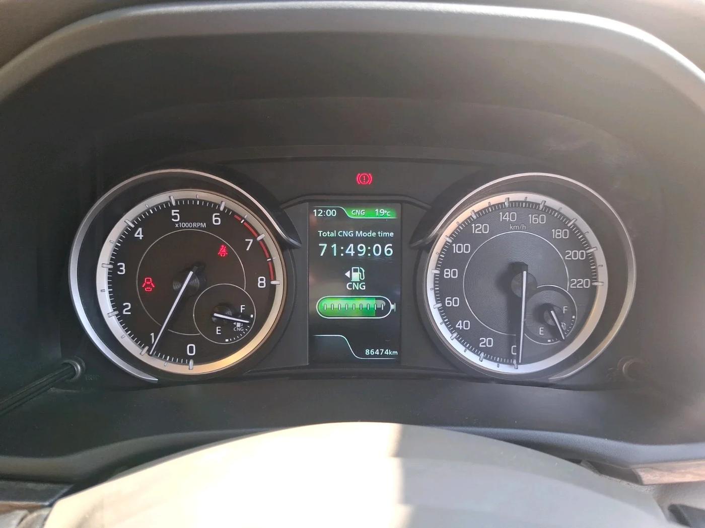 2022 Maruti Ertiga ZXI (O) CNG, Petrol, Manual, 86,474 km, interior