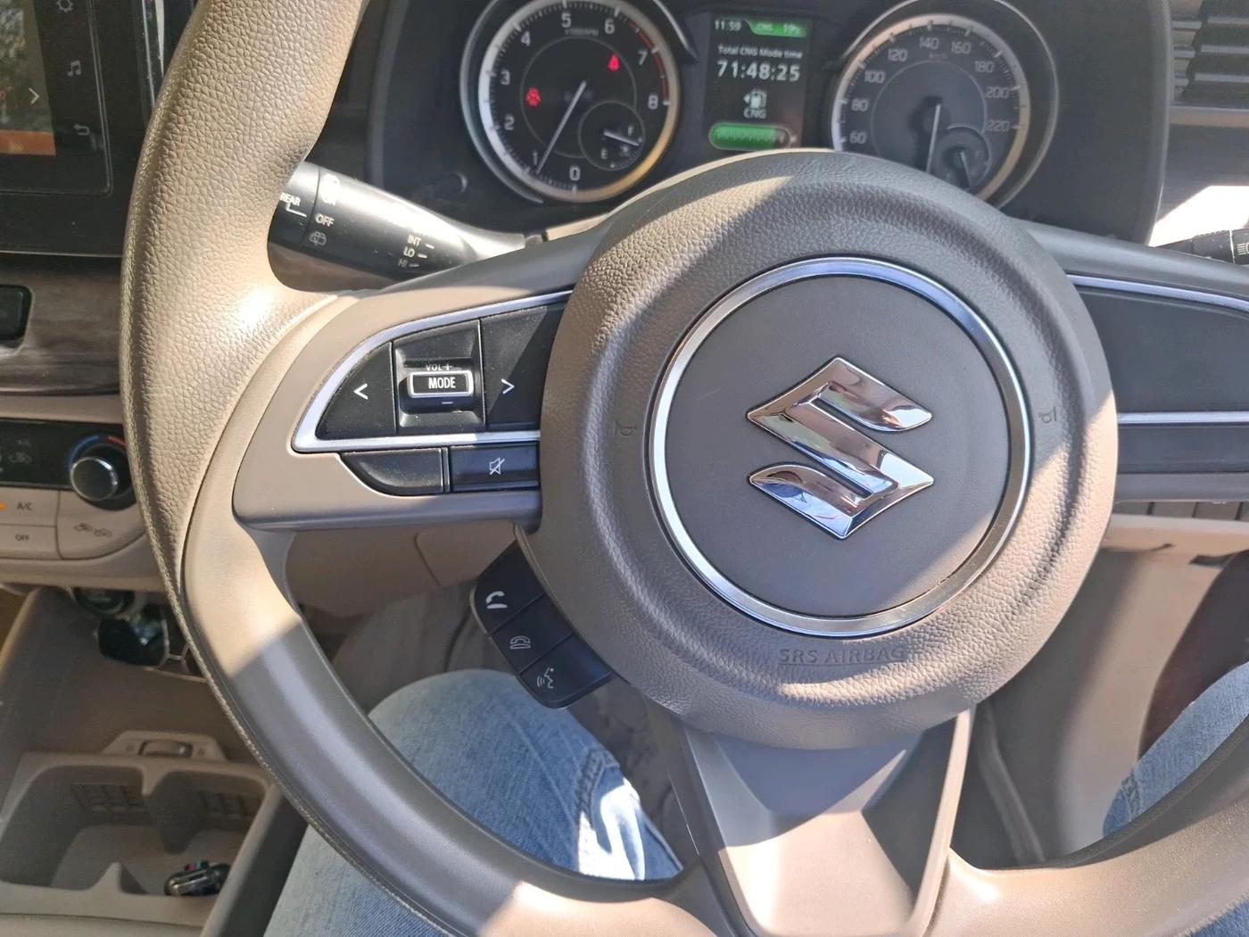 2022 Maruti Ertiga ZXI (O) CNG, Petrol, Manual, 86,474 km, interior